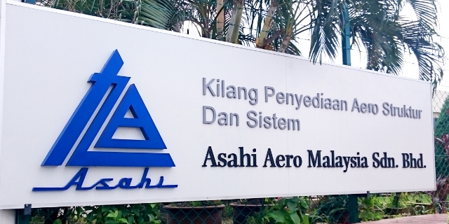 Photo of High-quality production is possible overseas because of the company’s thorough knowledge of aircraft parts (Photo of Malaysian subsidiary).