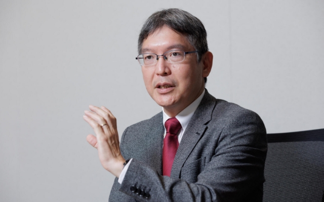 Photo of AMANO Tatsushi, Director General of the Strategic Research Department, JBIC