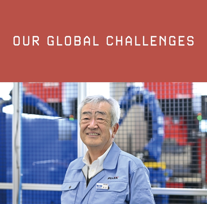 Photo of President FUJIX CO., LTD. NAKAGOME Masaharu