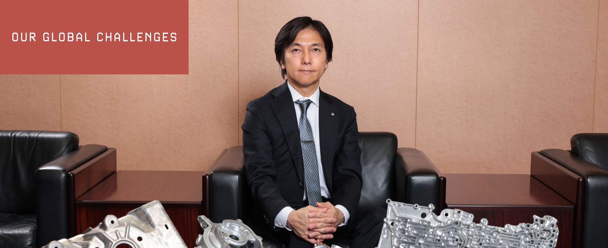Photo of Representative Director & CEO Hiroshima Aluminum Industry Co., Ltd. KOMATSU Rio