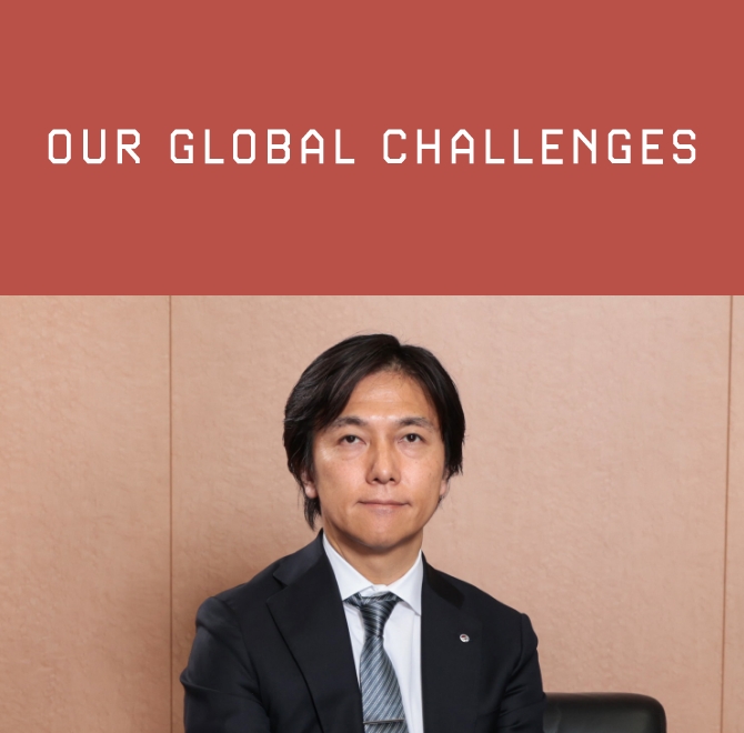 Photo of Representative Director & CEO Hiroshima Aluminum Industry Co., Ltd. KOMATSU Rio