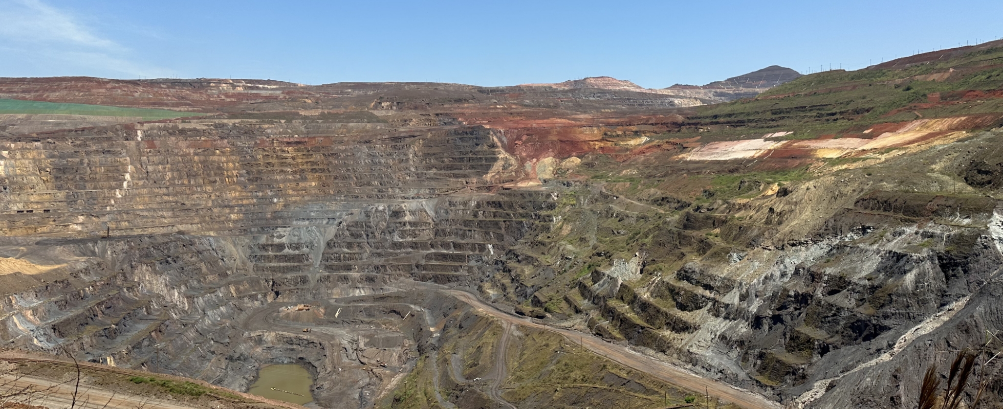 Photo of The Casa de Pedra iron mine quarry, a high-quality iron mine located in central Brazil