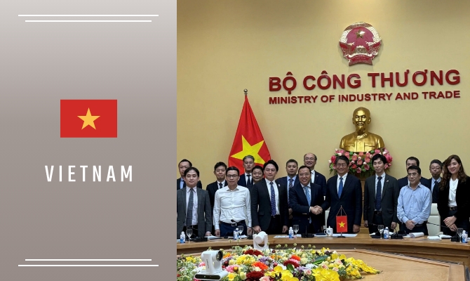 Vietnam: Driving projects through a Japan-Vietnam public-private team to balance economic growth and decarbonization