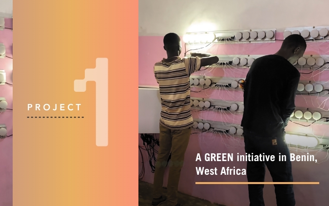 PROJECT 1:A GREEN initiative in Benin, West Africa