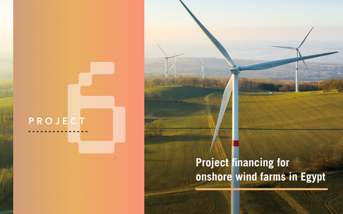 Project 6 : Project financing for onshore wind farms in Egypt
