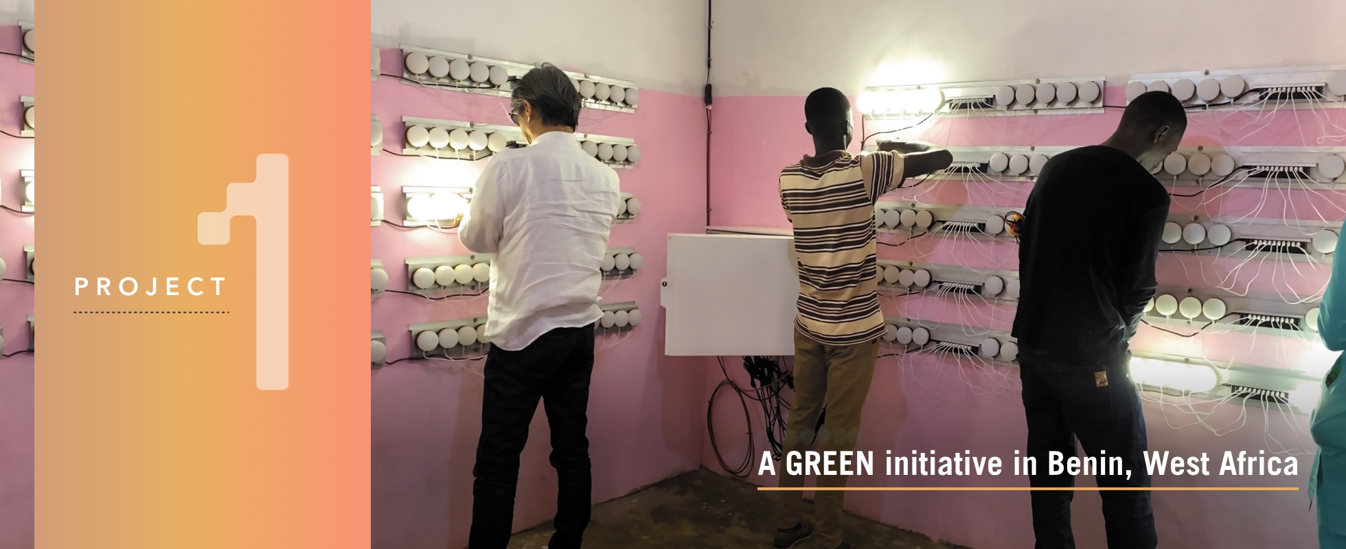 PROJECT 1:A GREEN initiative in Benin, West Africa