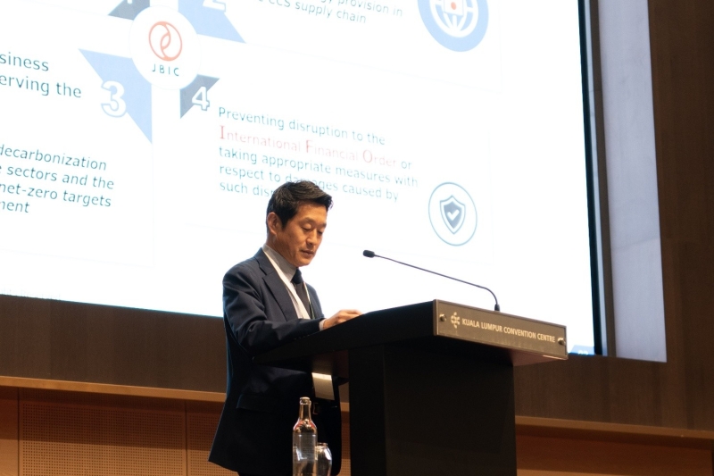 photo of KATO Manabu, Director General of the Energy Solutions Finance Department