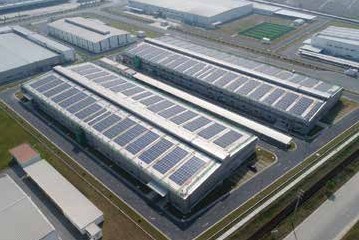 第二タンロン工業団地の屋根置き型太陽光発電事業の画像