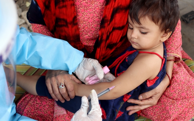 現在も新型コロナワクチンのブースター接種率が20%を切るインド。支援ニーズは引き続き大きいの画像