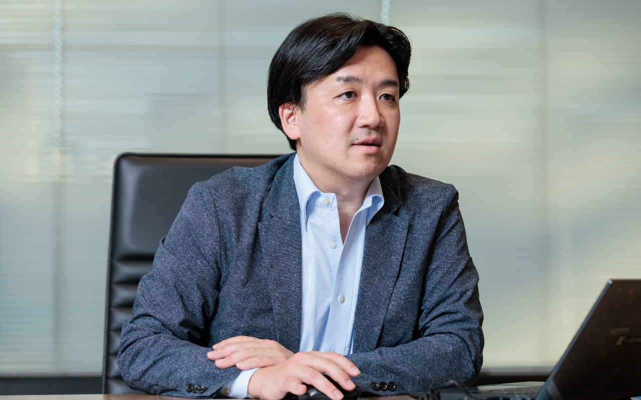 融資スキームの特徴を分かりやすく解説してくれたJBICインフラ・環境ファイナンス部門 社会インフラ部第2ユニット ユニット長の米山智さんの画像