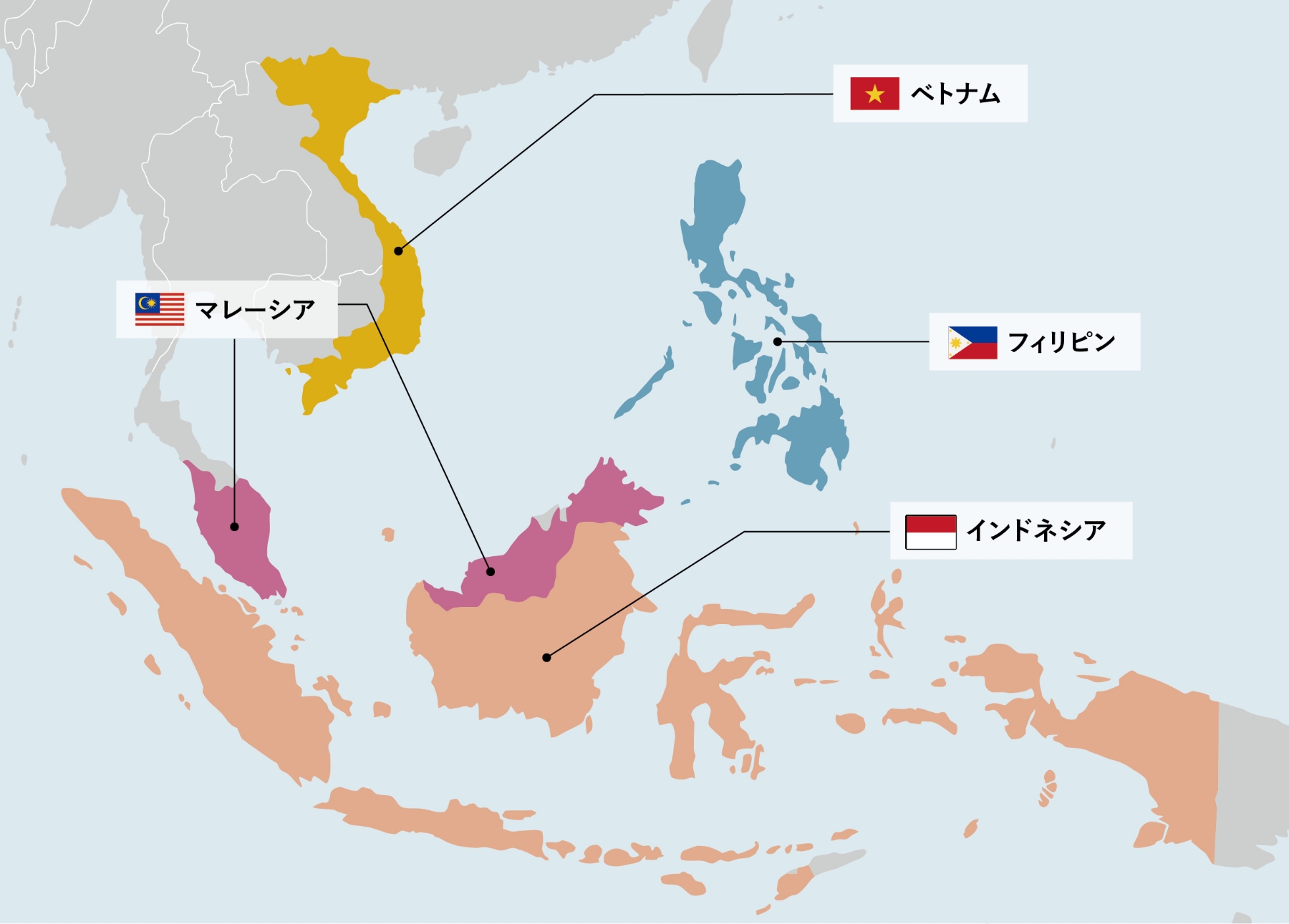 連携を深めるAZEC主要4カ国とJBICの具体的取り組みの画像