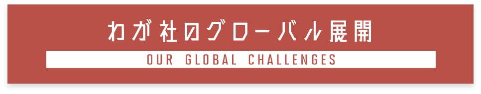 わが社のグローバル展開