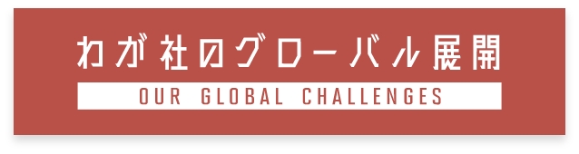 わが社のグローバル展開