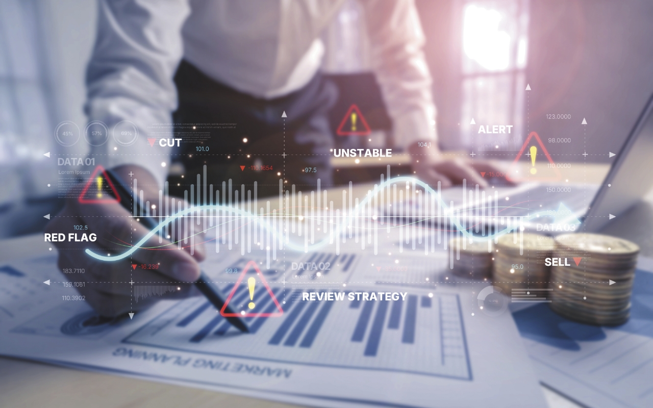 多様なデータや現地情報を突き合わせ、国別・案件別にリスクを分析し、金融判断への画像