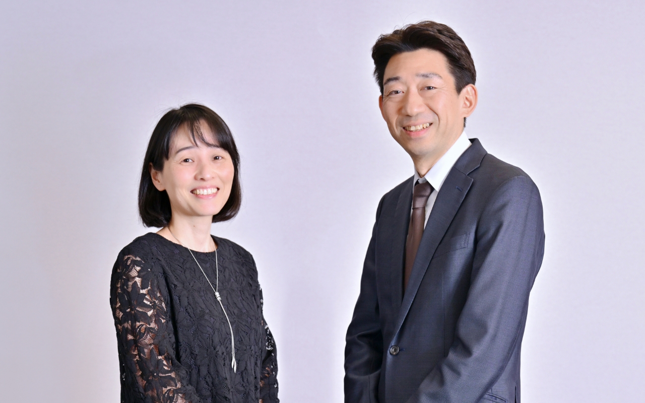 川上 直と横堀直子の画像